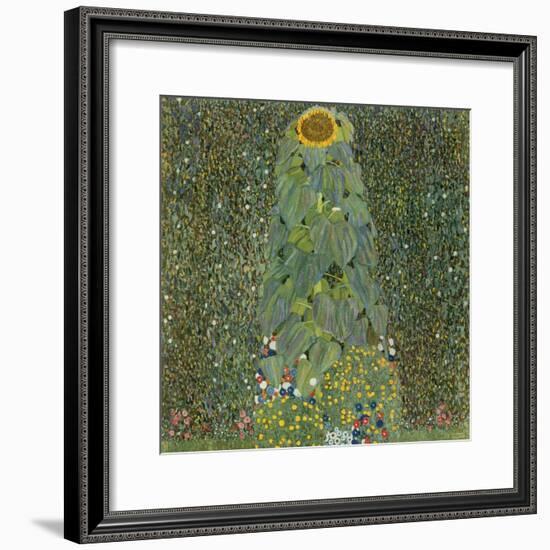 The Sunflower, 1905-Gustav Klimt-Framed Premium Giclee Print