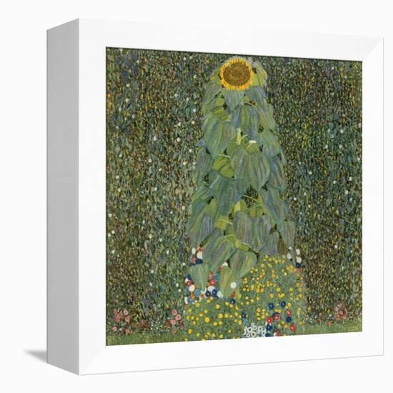 The Sunflower, 1905-Gustav Klimt-Framed Premier Image Canvas