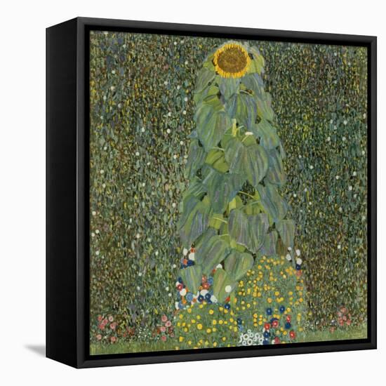 The Sunflower, 1905-Gustav Klimt-Framed Premier Image Canvas