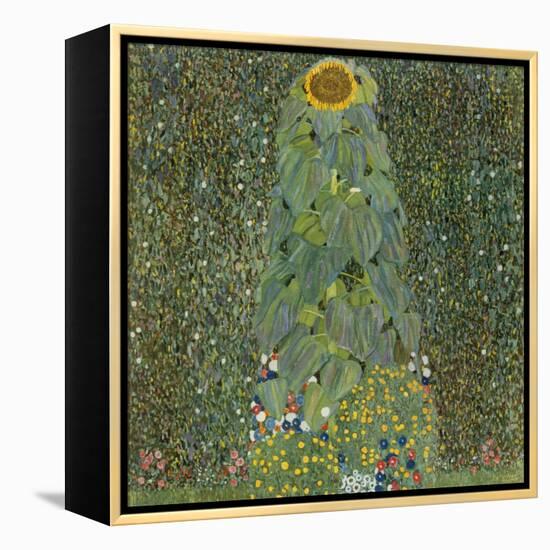 The Sunflower, 1905-Gustav Klimt-Framed Premier Image Canvas