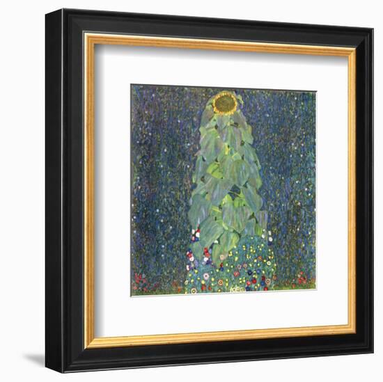 The Sunflower, c.1906-1907-Gustav Klimt-Framed Art Print