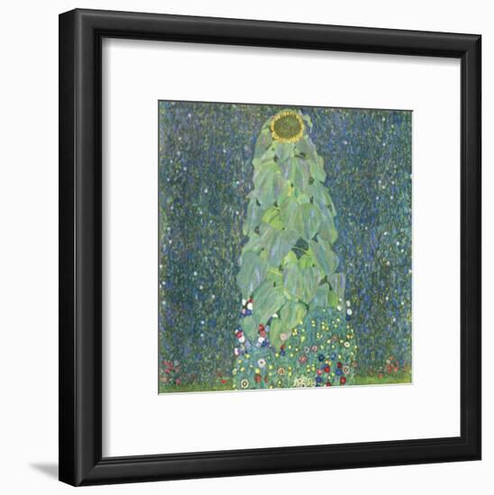 The Sunflower c.1906-1907-Gustav Klimt-Framed Art Print