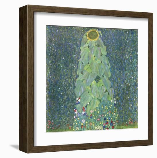 The Sunflower c.1906-1907-Gustav Klimt-Framed Art Print