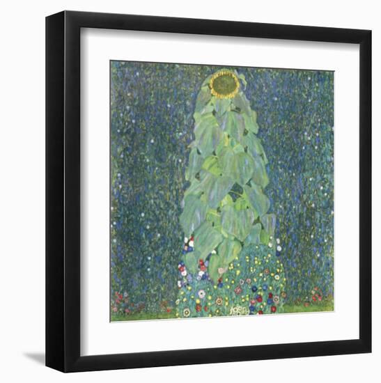 The Sunflower c.1906-1907-Gustav Klimt-Framed Art Print