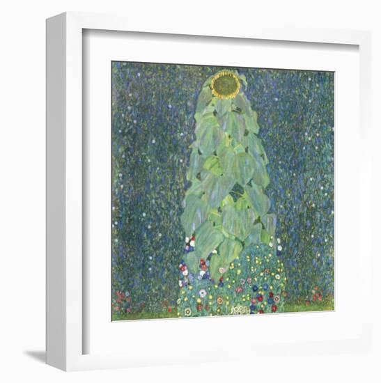 The Sunflower c.1906-1907-Gustav Klimt-Framed Art Print