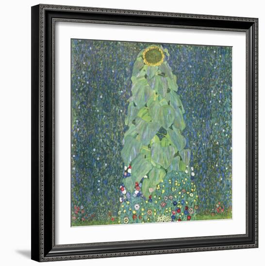 The Sunflower, c. 1906-1907-Gustav Klimt-Framed Art Print