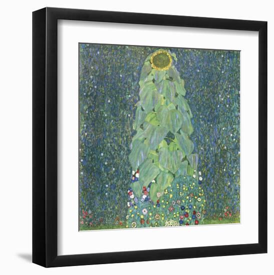 The Sunflower, c. 1906-1907-Gustav Klimt-Framed Giclee Print