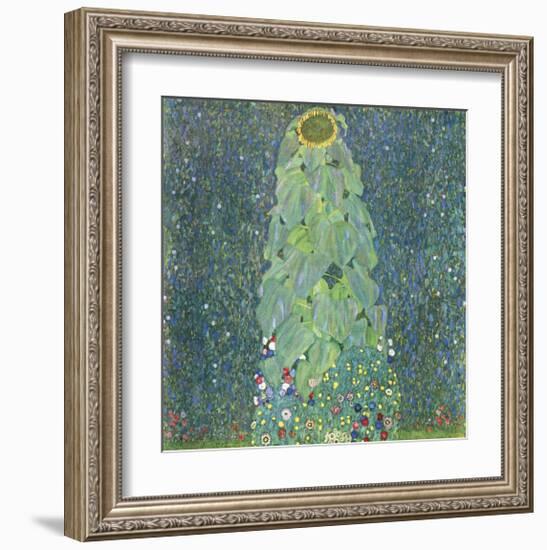 The Sunflower, c. 1906-1907-Gustav Klimt-Framed Giclee Print