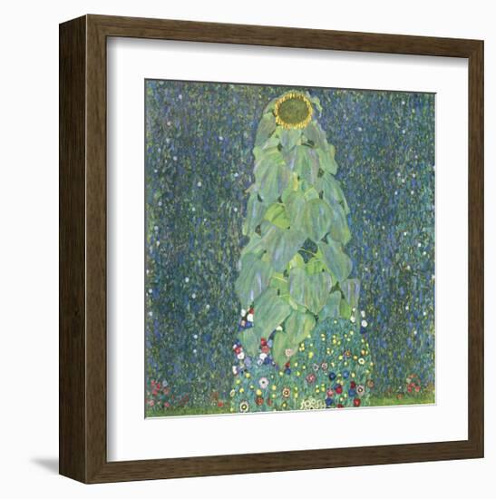 The Sunflower, c. 1906-1907-Gustav Klimt-Framed Giclee Print