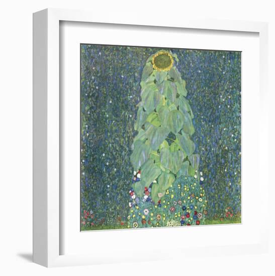 The Sunflower, c. 1906-1907-Gustav Klimt-Framed Giclee Print