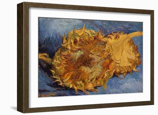 The Sunflowers, 1887-Vincent van Gogh-Framed Giclee Print