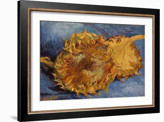 The Sunflowers, 1887-Vincent van Gogh-Framed Giclee Print
