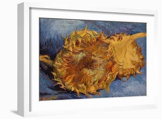 The Sunflowers, 1887-Vincent van Gogh-Framed Giclee Print