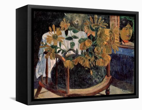 The Sunflowers, 1901-Paul Gauguin-Framed Premier Image Canvas