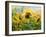 The Sunflowers Drawn By Gouache On A Paper-balaikin2009-Framed Art Print