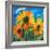 The Sunflowers-balaikin2009-Framed Art Print