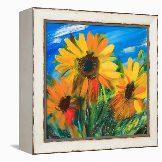 The Sunflowers-balaikin2009-Framed Stretched Canvas