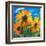 The Sunflowers-balaikin2009-Framed Art Print