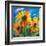 The Sunflowers-balaikin2009-Framed Art Print