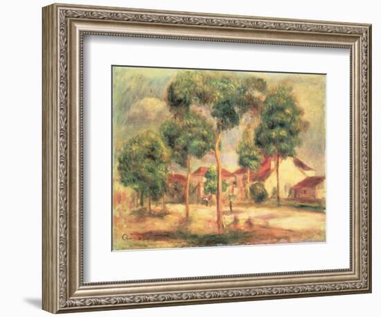 The Sunny Road, C.1895-Pierre-Auguste Renoir-Framed Giclee Print