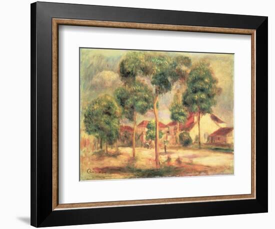 The Sunny Road, C.1895-Pierre-Auguste Renoir-Framed Giclee Print