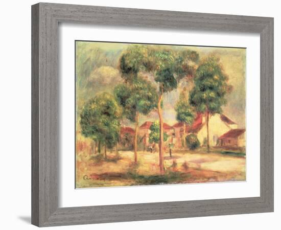 The Sunny Road, C.1895-Pierre-Auguste Renoir-Framed Giclee Print