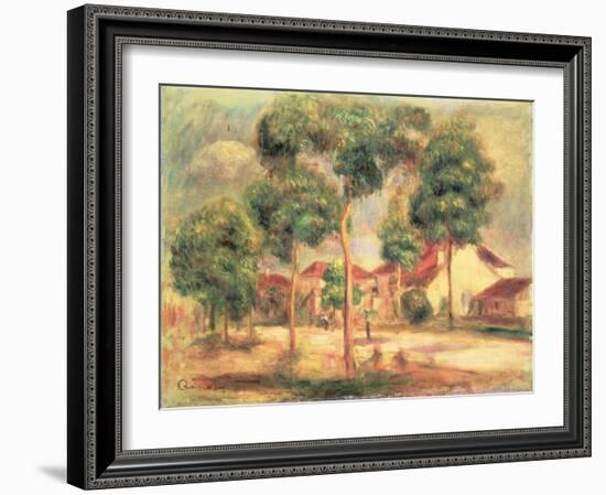 The Sunny Road, C.1895-Pierre-Auguste Renoir-Framed Giclee Print