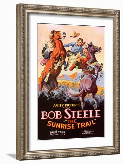 The Sunrise Trail, 1931-null-Framed Premium Giclee Print