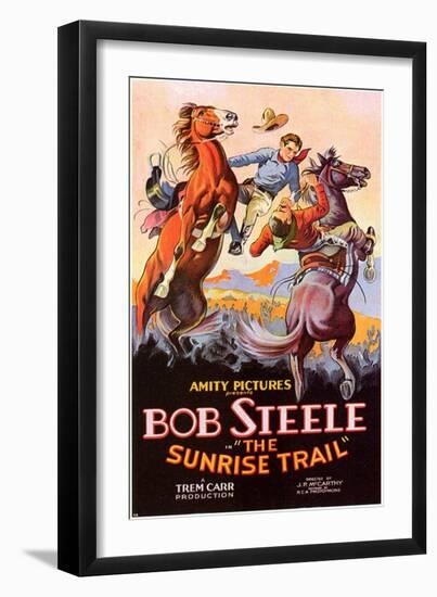 The Sunrise Trail, 1931-null-Framed Premium Giclee Print
