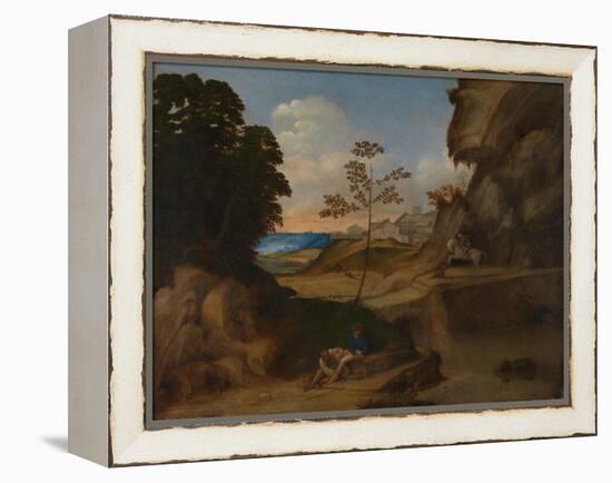 The Sunset (Il Tramont), 1506-1510-Giorgione-Framed Premier Image Canvas