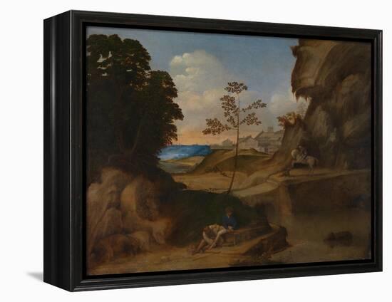 The Sunset (Il Tramont), 1506-1510-Giorgione-Framed Premier Image Canvas