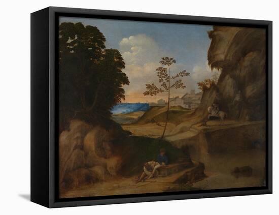 The Sunset (Il Tramont), 1506-1510-Giorgione-Framed Premier Image Canvas