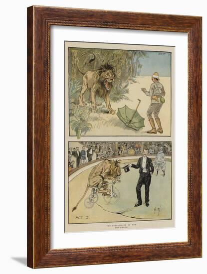 The Superiority of Man-Phil May-Framed Giclee Print