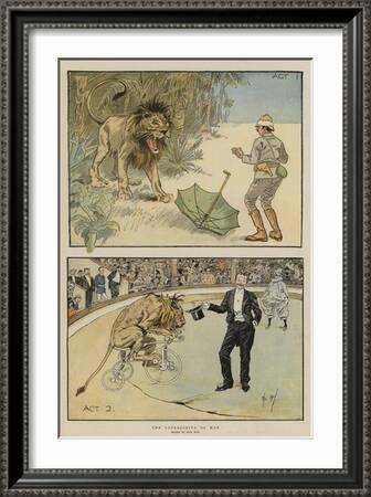 The Superiority of Man' Giclee Print - Phil May The Superiority of Man' Giclee Print - Phil May