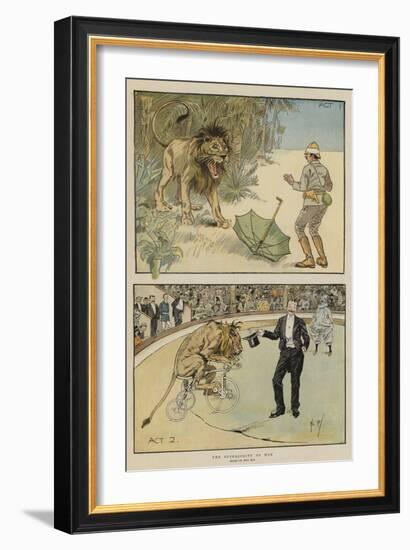 The Superiority of Man-Phil May-Framed Giclee Print