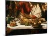 The Supper at Emmaus, 1601-Caravaggio-Mounted Giclee Print