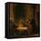 The Supper at Emmaus, 1648-Rembrandt van Rijn-Framed Premier Image Canvas