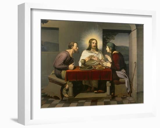 The Supper at Emmaus, 1808-Johann Friedrich Overbeck-Framed Giclee Print