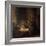 The Supper at Emmaus-Rembrandt van Rijn-Framed Premium Giclee Print