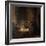 The Supper at Emmaus-Rembrandt van Rijn-Framed Premium Giclee Print