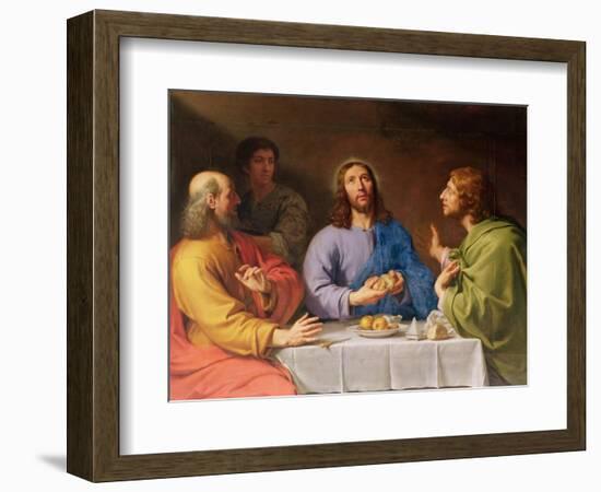 The Supper at Emmaus-Philippe De Champaigne-Framed Giclee Print