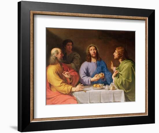 The Supper at Emmaus-Philippe De Champaigne-Framed Giclee Print