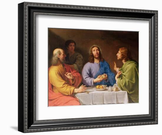 The Supper at Emmaus-Philippe De Champaigne-Framed Giclee Print