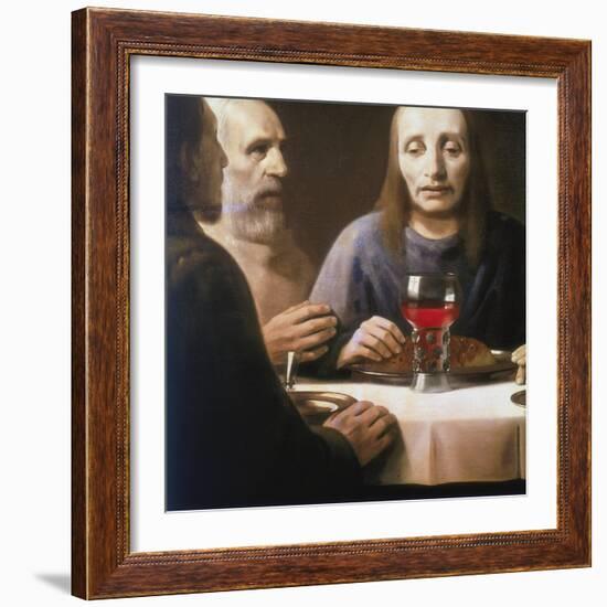 The Supper, Mid-Late 17th Century-Johannes Vermeer-Framed Giclee Print