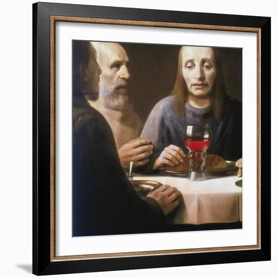 The Supper, Mid-Late 17th Century-Johannes Vermeer-Framed Giclee Print