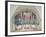 The Supper of St. Dominic, Lunette-Giovanni Antonio Sogliani-Framed Giclee Print