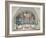 The Supper of St. Dominic, Lunette-Giovanni Antonio Sogliani-Framed Giclee Print