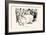 The Supper-Charles Dana Gibson-Framed Art Print