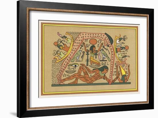 The Supreme Earth-God-E.a. Wallis Budge-Framed Art Print