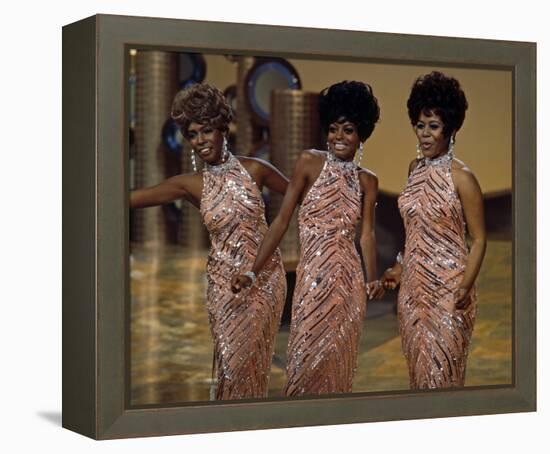 The Supremes-null-Framed Stretched Canvas